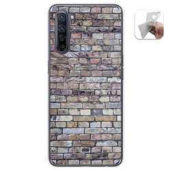 Funda Gel Tpu para Oppo Find X2 Lite diseño Ladrillo 02 Dibujos