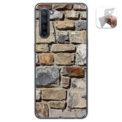 Funda Gel Tpu para Oppo Find X2 Lite diseño Ladrillo 03 Dibujos