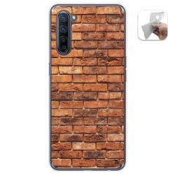 Funda Gel Tpu para Oppo Find X2 Lite diseño Ladrillo 04 Dibujos