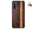 Funda Gel Tpu para Oppo Find X2 Lite diseño Madera 05 Dibujos