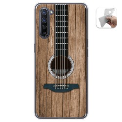 Funda Gel Tpu para Oppo Find X2 Lite diseño Madera 11 Dibujos