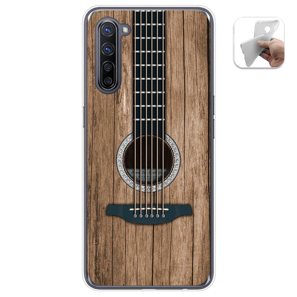 Funda Gel Tpu para Oppo Find X2 Lite diseño Madera 11 Dibujos