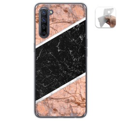 Funda Gel Tpu para Oppo Find X2 Lite diseño Mármol 07 Dibujos