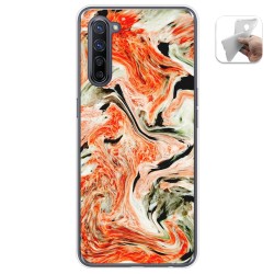 Funda Gel Tpu para Oppo Find X2 Lite diseño Mármol 12 Dibujos