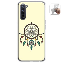 Funda Gel Tpu para Oppo Find X2 Lite diseño Atrapasueños Dibujos