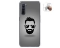 Funda Gel Tpu para Oppo Find X2 Lite diseño Barba Dibujos
