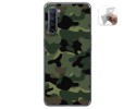 Funda Gel Tpu para Oppo Find X2 Lite diseño Camuflaje Dibujos