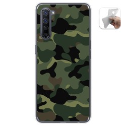 Funda Gel Tpu para Oppo Find X2 Lite diseño Camuflaje Dibujos