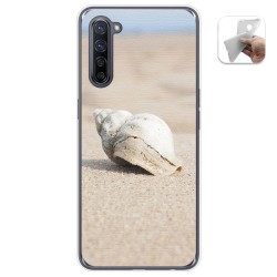 Funda Gel Tpu para Oppo Find X2 Lite diseño Concha Dibujos