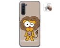 Funda Gel Tpu para Oppo Find X2 Lite diseño Leon Dibujos