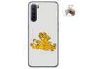Funda Gel Tpu para Oppo Find X2 Lite diseño Leones Dibujos