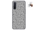 Funda Gel Tpu para Oppo Find X2 Lite diseño Letras Dibujos