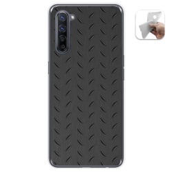Funda Gel Tpu para Oppo Find X2 Lite diseño Metal Dibujos