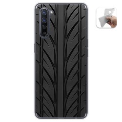 Funda Gel Tpu para Oppo Find X2 Lite diseño Neumatico Dibujos