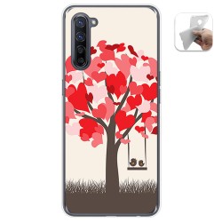Funda Gel Tpu para Oppo Find X2 Lite diseño Pajaritos Dibujos