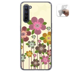 Funda Gel Tpu para Oppo Find X2 Lite diseño Primavera En Flor Dibujos