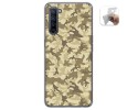 Funda Gel Tpu para Oppo Find X2 Lite diseño Sand Camuflaje Dibujos