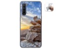 Funda Gel Tpu para Oppo Find X2 Lite diseño Sunset Dibujos