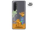 Funda Gel Transparente para Xiaomi Mi Note 10 Lite diseño Jirafa Dibujos