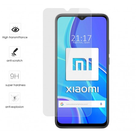 Protector Cristal Templado para Xiaomi Redmi 9 Vidrio