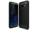 Funda Gel Tpu Tipo Carbon Negra para Samsung Galaxy S8 Plus