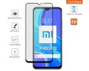 Protector Cristal Templado Completo 5D Full Glue Negro para Xiaomi Redmi 9 Vidrio