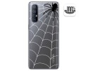 Funda Gel Transparente para Oppo Find X2 Neo diseño Araña Dibujos