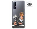 Funda Gel Transparente para Oppo Find X2 Neo diseño Avestruz Dibujos