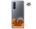Funda Gel Transparente para Oppo Find X2 Neo diseño Bufalo Dibujos