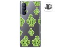 Funda Gel Transparente para Oppo Find X2 Neo diseño Cactus Dibujos