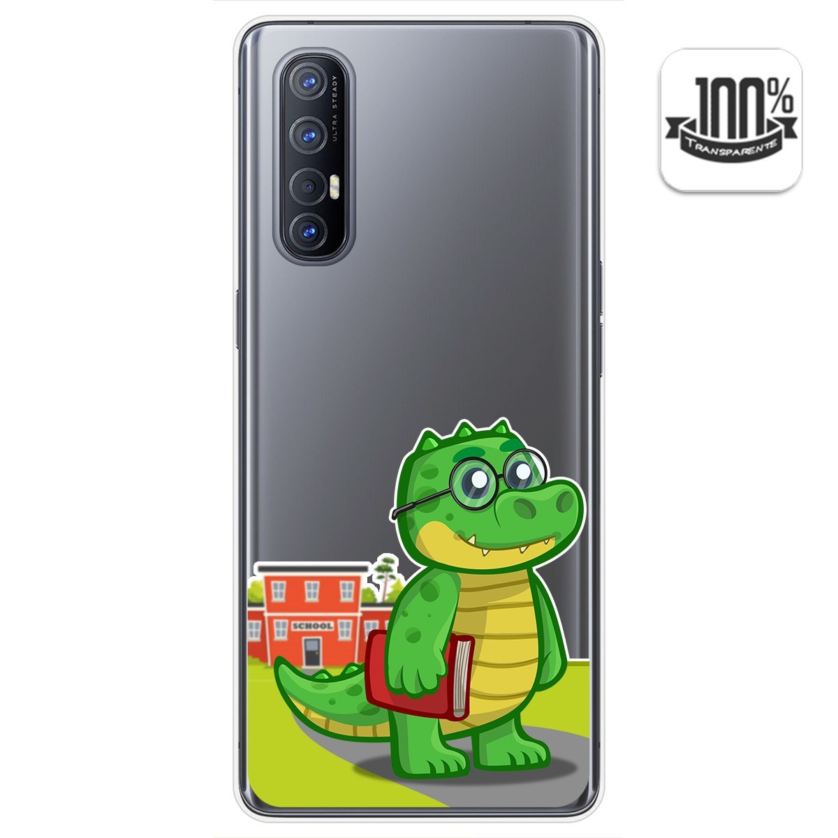 Funda Gel Transparente para Oppo Find X2 Neo diseño Coco Dibujos