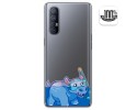 Funda Gel Transparente para Oppo Find X2 Neo diseño Hipo Dibujos