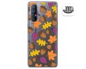 Funda Gel Transparente para Oppo Find X2 Neo diseño Otoño Dibujos