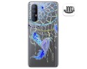 Funda Gel Transparente para Oppo Find X2 Neo diseño Plumas Dibujos