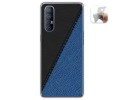 Funda Gel Tpu para Oppo Find X2 Neo diseño Cuero 02 Dibujos
