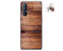 Funda Gel Tpu para Oppo Find X2 Neo diseño Madera 02 Dibujos