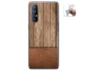 Funda Gel Tpu para Oppo Find X2 Neo diseño Madera 09 Dibujos