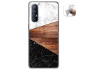Funda Gel Tpu para Oppo Find X2 Neo diseño Mármol 11 Dibujos