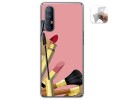 Funda Gel Tpu para Oppo Find X2 Neo diseño Brochas Dibujos