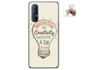 Funda Gel Tpu para Oppo Find X2 Neo diseño Creativity Dibujos
