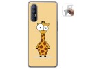 Funda Gel Tpu para Oppo Find X2 Neo diseño Jirafa Dibujos