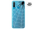 Funda Gel Transparente para Realme C3 diseño Araña Dibujos