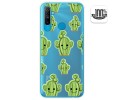 Funda Gel Transparente para Realme C3 diseño Cactus Dibujos