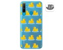 Funda Gel Transparente para Realme C3 diseño Pato Dibujos
