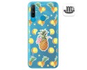 Funda Gel Transparente para Realme C3 diseño Piña Dibujos