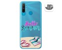 Funda Gel Transparente para Realme C3 diseño Summer Dibujos