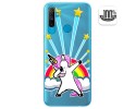 Funda Gel Transparente para Realme C3 diseño Unicornio Dibujos