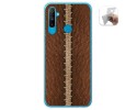 Funda Gel Tpu para Realme C3 diseño Cuero 01 Dibujos