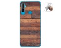 Funda Gel Tpu para Realme C3 diseño Madera 03 Dibujos
