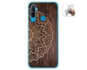 Funda Gel Tpu para Realme C3 diseño Madera 06 Dibujos